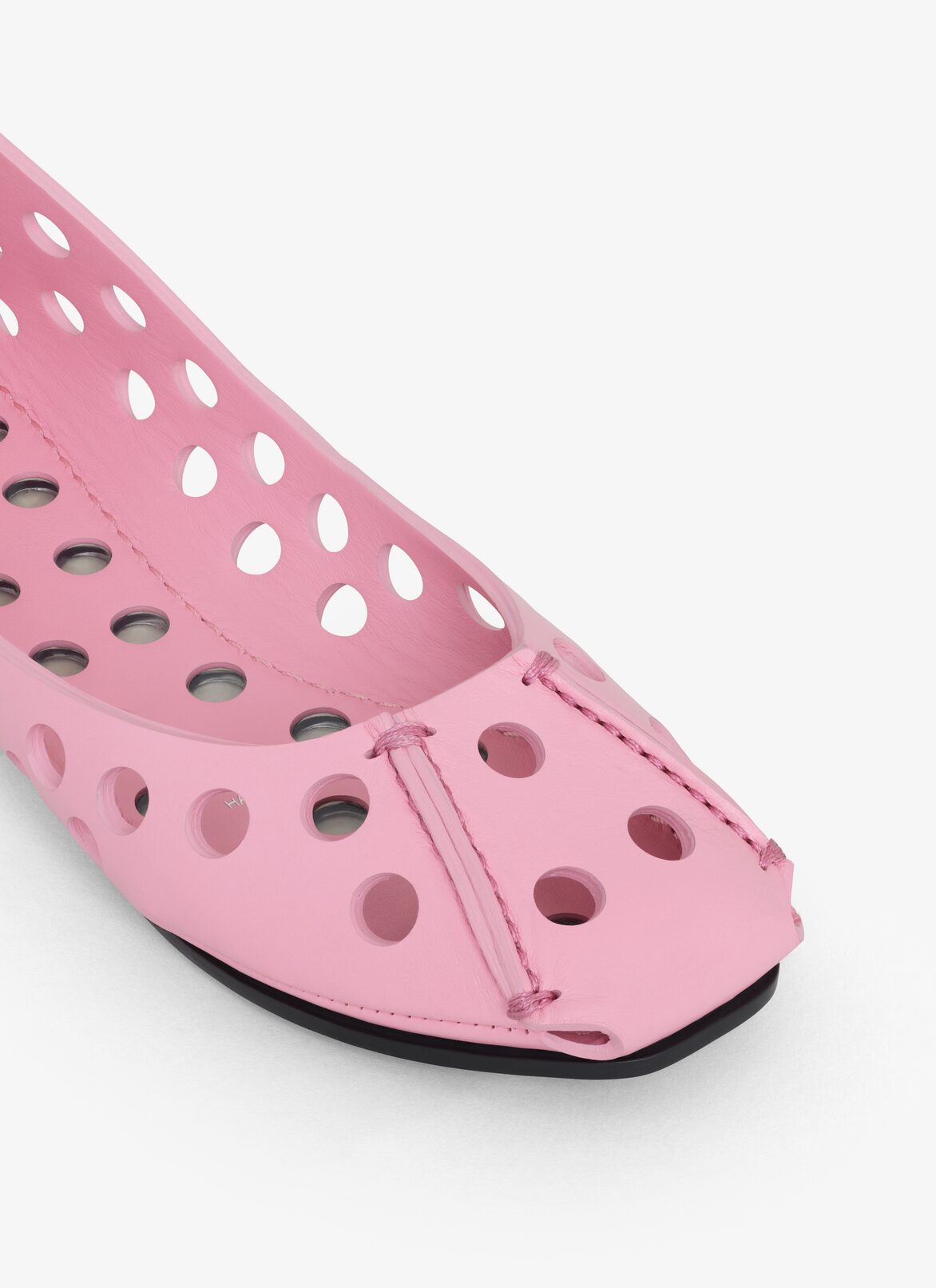 PERFO BALLET FLATS IN CALFSKIN ALAÏA CANDY PERFO BALLET FLATS IN CALFSKIN